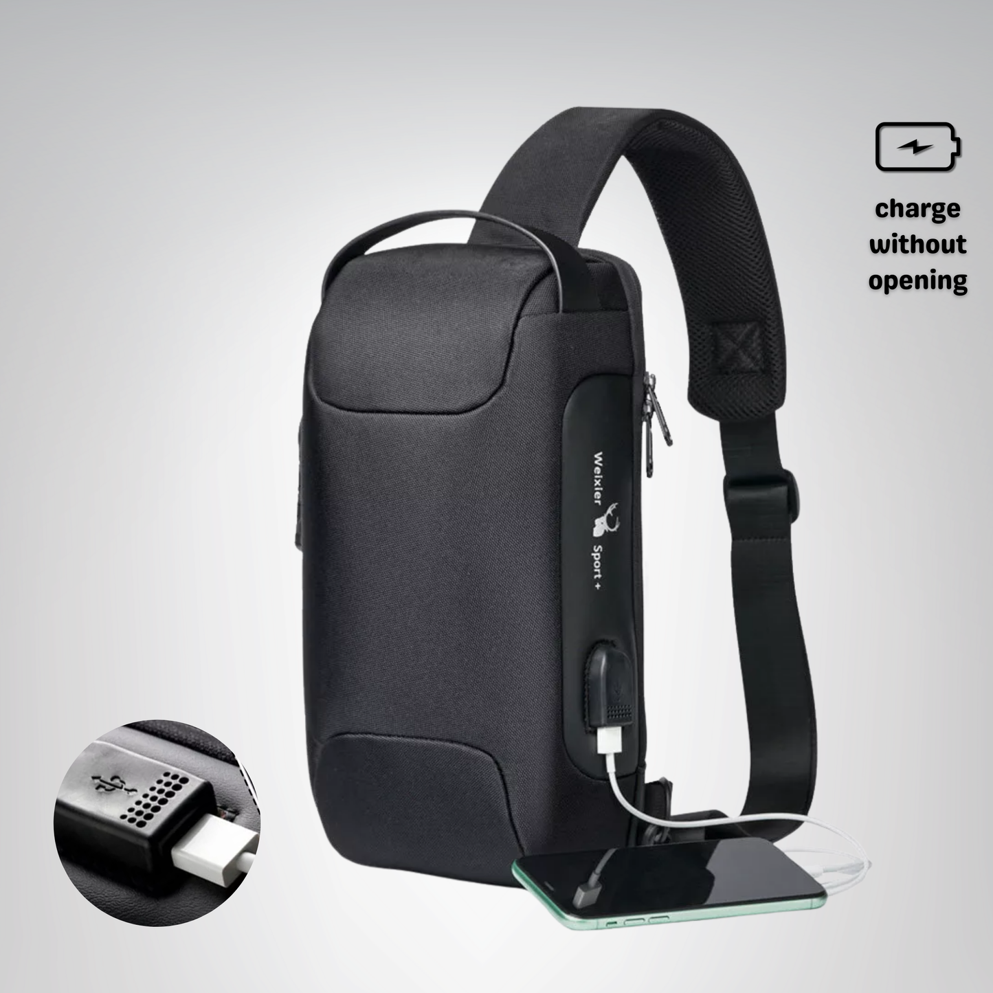 Aerosentials™ Anti Theft Charging Bag