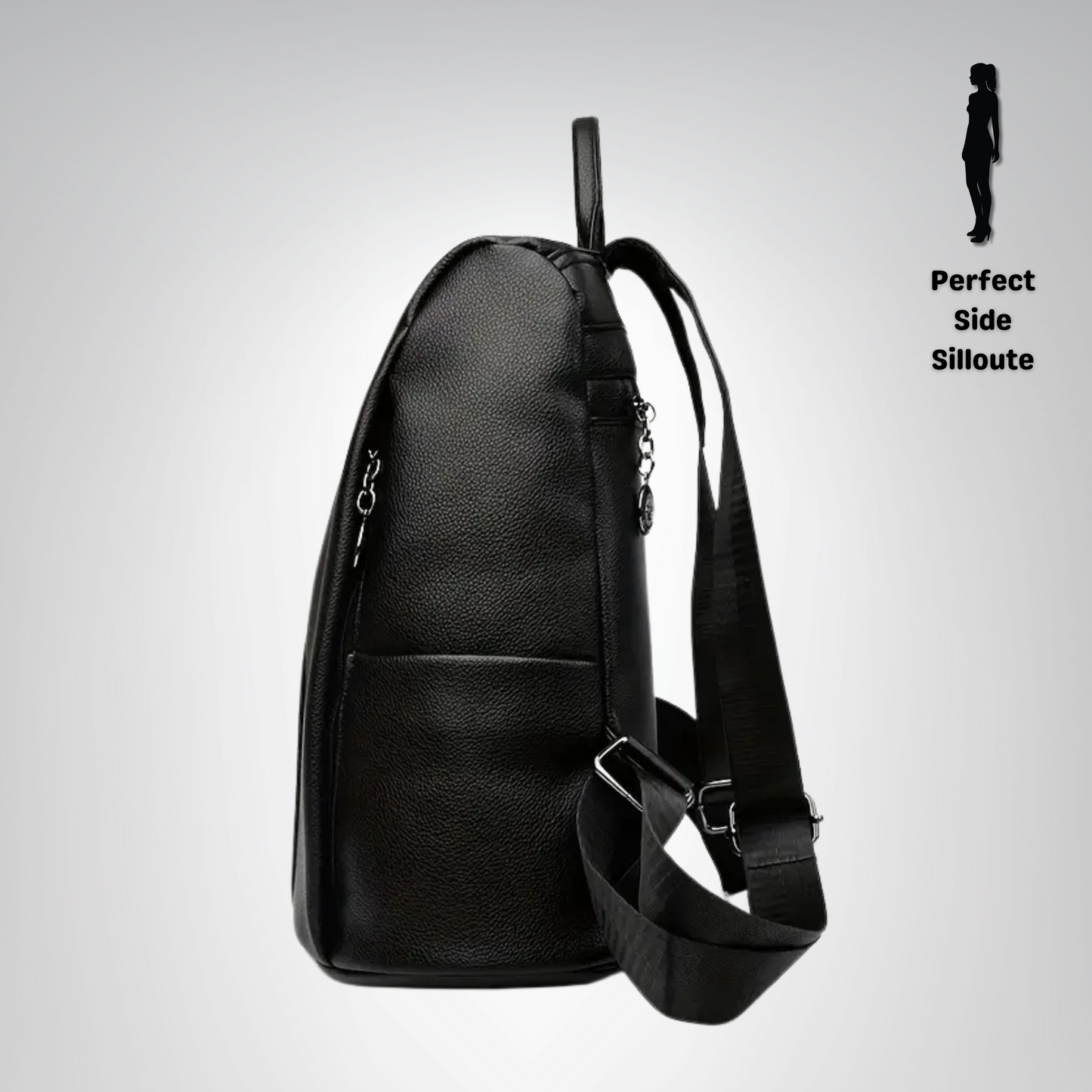 Aerosentials™ Womens Anti Theft Leather Backpack