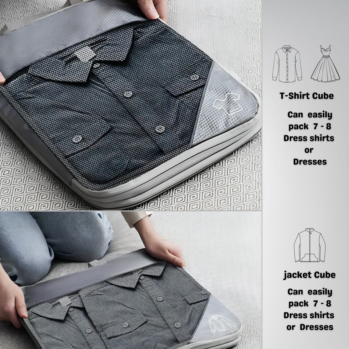 Aerosentials™ Compression packing cubes